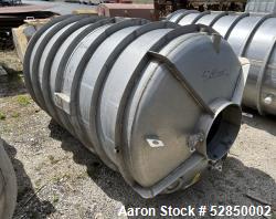Used 304 Stainless Steel Storage Tank, Approximately 600 Gallon Capacity