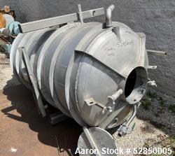 Used Storage Bin, 304 Stainless Steel, 600 gallons