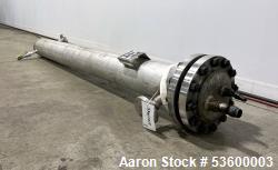 Used J.F.D. Tube & Coil "U" Heat Exchanger – 124 Sq. Ft., 316L Stainless Steel