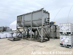 Used Jiangsu Lantai Machinery Co. Stainless Steel Double Ribbon Blender – Model LTLW-20, 706 Cu. Ft., 120 HP