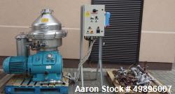 Alfa Laval BRPX 214HGV-34-22-4161-1 Desludger Disc Centrifuge. Used.
