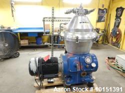 Alfa Laval BRPX-309 Desludger Disc Centrifuge. Used.