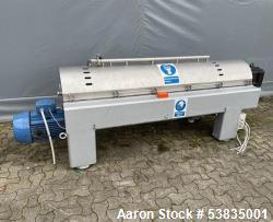 Used Alfa Laval Solid Bowl Decanter Centrifuge – Model Foodec-209