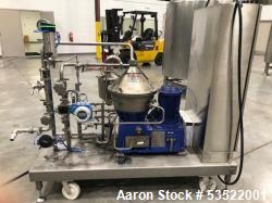 Alfa Laval Disc Centrifuge, Model LAPX 404SGP-31G/CG.