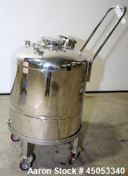 Used Alloy Products 30-Gallon 316L Stainless Steel Pressure Tank