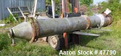 Used Buss-SMS B400 Evaporator – 316 Stainless Steel, 13' Long, Jacketed for 45 PSI & Vacuum