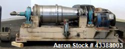 Used Dorr Oliver/Merco 16L Solid Bowl Decanter Centrifuge – 4,000 RPM