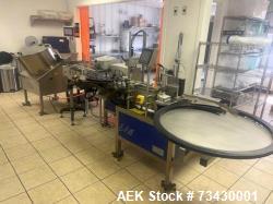 Used CD USA E-Fill Monobloc Inline Filling, Capping & Labeling System – For E-Cig Cartridges & Cylindrical Bottles
