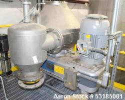 Unused Flottweg AC 2000-430 Desludger Disc Centrifuge – 5,700 RPM, 40 HP