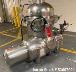 Used GEA Westfalia MSA-40-06-076 Desludger Disc Centrifuge