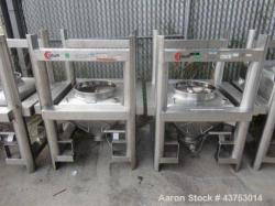 Used Glatt 78L Stainless Steel Tote – 20.6 Gallon, 2.7 Cubic Feet