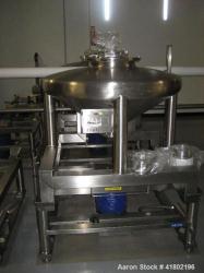 Used 300 Liter Industrial T Tote Bin, Made by Zanchetta