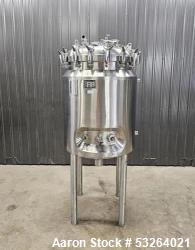 Used Kinetics Modular Systems 250 Gallon Jacketed Reactor – 316 SS, Full Vacuum, CIP, Insulated