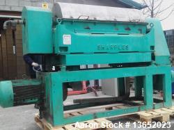 Used Sharples P3400 Tricanter Centrifuge – 316 SS, 4000 RPM, 27.75 HP, Olive Oil Application