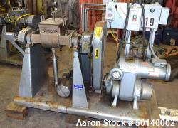 Used Paul O. Abbe Lab Double Arm Mixer – Model 1SBM, 1 Gal, 316 SS, Hydraulic Tilt