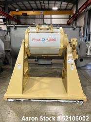 Unused Paul O Abbe OPCM-67 Ceramic Ball Mill – 250L, 3 HP, 34 RPM