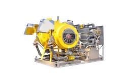 Industrial Rotary Fan Press – 24" Model RFP24S, Epoxy Coated, Pneumatic & Polymer System