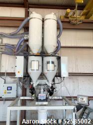Used Process Control X Series 2 Gravimetric Blender – Model EB576BAF02 | 4 Hoppers | 15 HP Vacuum Pump | Built 2018