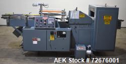 Used Shanklin F-1 Horizontal Shrink Wrapper – 50 PPM, Allen Bradley PLC