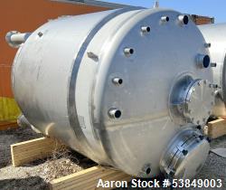 Used Sharpsville Container 2,000 Gallon Reactor (V700) – 316L Stainless Steel, J