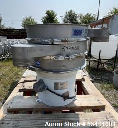 Sweco Model ZS24S444P3WC 24" Diameter Vibro-Energy Stainless Steel Separator