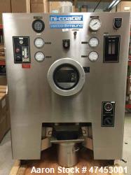 Used Vector Freund Hi-Coater Coating Pan – Stainless Steel, 24" Diameter