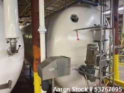 Used Walker 7000-gallon 304L Model HHT, horizontal insulated tank.