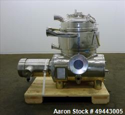 Used Westfalia Solid Bowl Disc Separator – Pharmaceutical-Grade, 5000 RPM