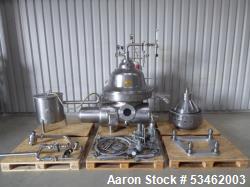 Westfalia CNB-130-01-076 bactofuge desludger disc centrifuge.