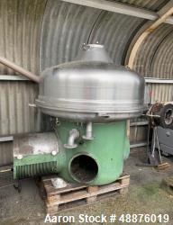 Westfalia SA-160-33-777 Desludger Disc Centrifuge-Used