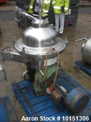 Westfalia SA-20-06-076 Desludger Disc Centrifuge, Used.