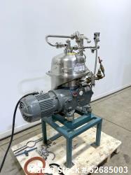 Used Westfalia SB7-06-076 Desludger Disc Centrifuge – 9,160 RPM, 7.5 HP
