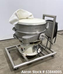 Used SWECO 30" Screener – Stainless Steel, Single Deck, 1/2HP Motor